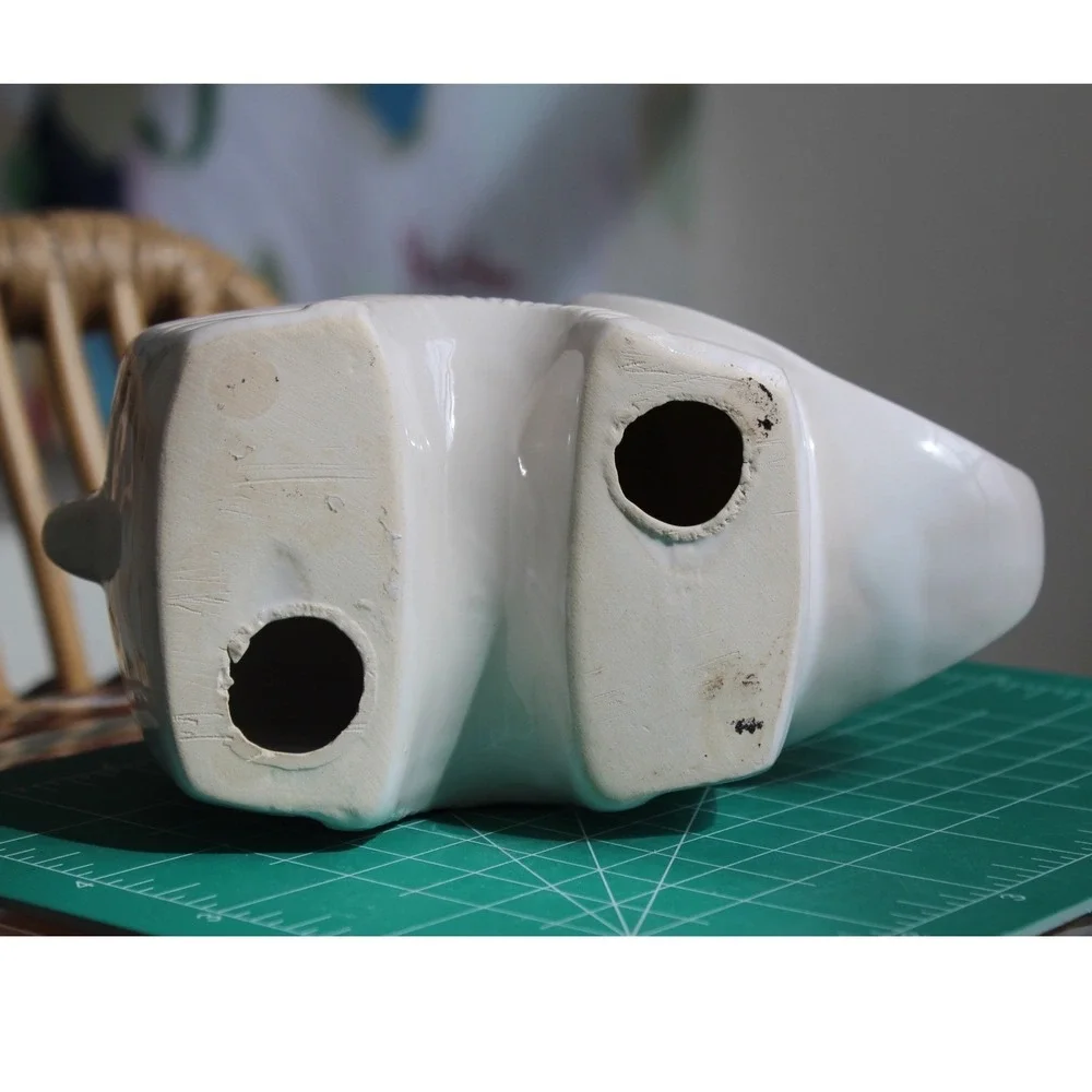 Elephant menagerie white Tea‎ Light Candle Holder Modern Minimalist Decor